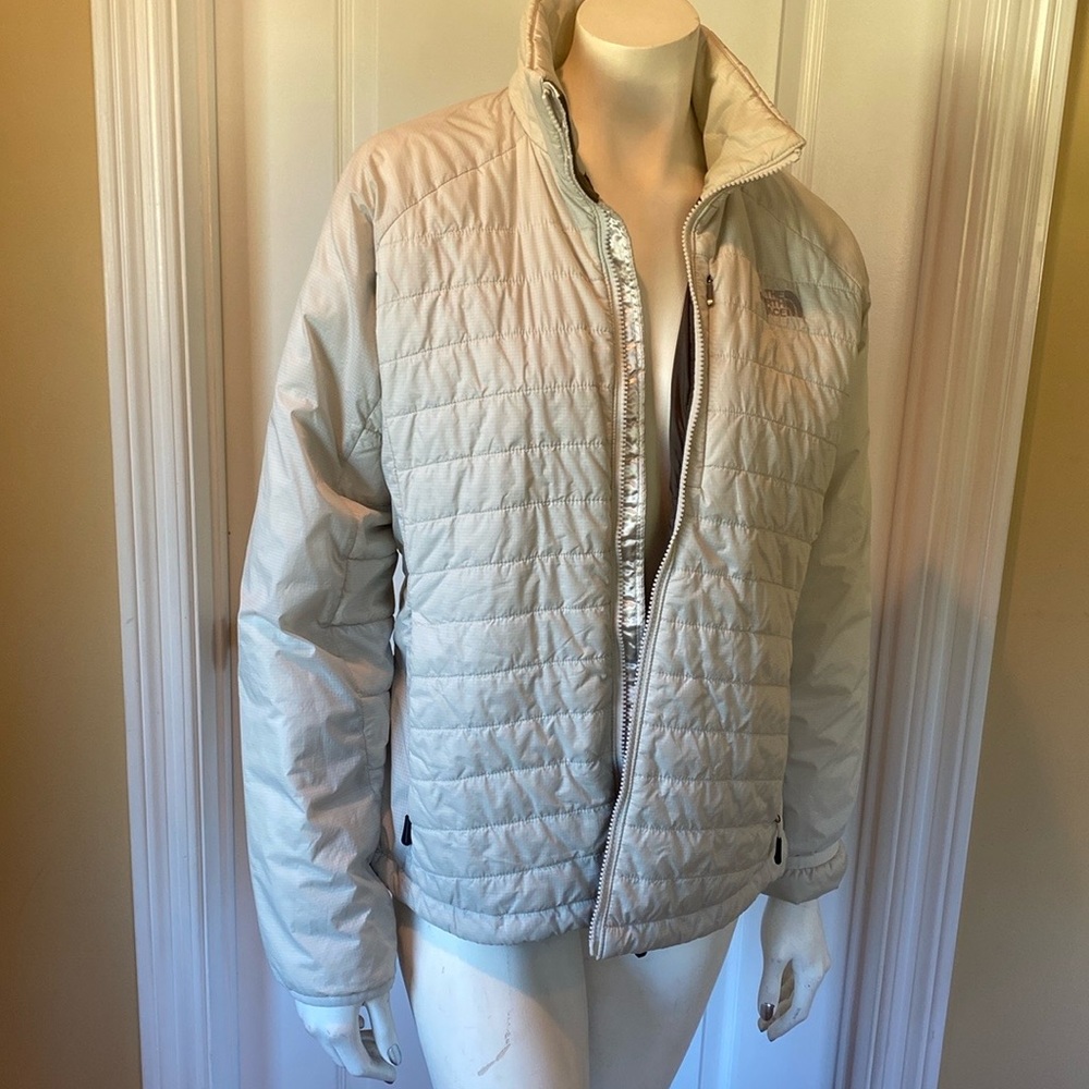 North face ivory jacket